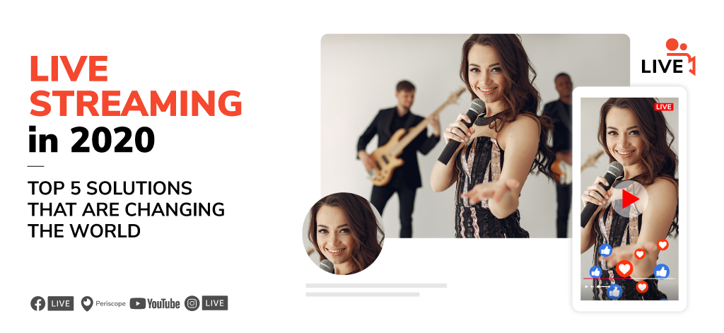 Live Streaming in 2020 – Top 5 Solutions That Are Changing The World