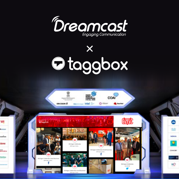 Dreamcast-Collaborates-With-Taggbox-For-Social-Walls_01