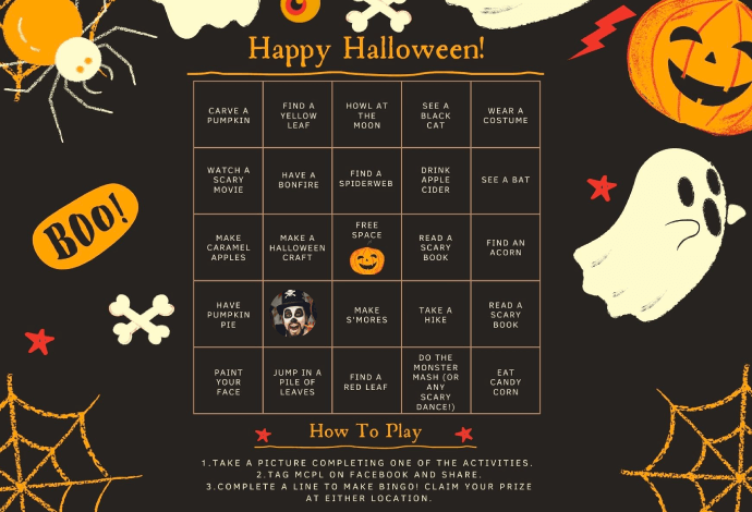 Virtual Halloween Bingo