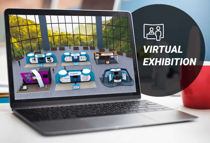 3D customized virtual exhibit booths