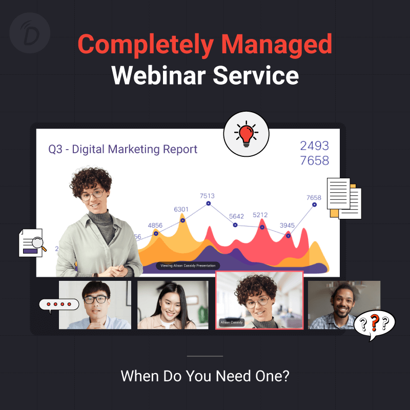 Completely Managed Webinar Service – When Do You Need One?