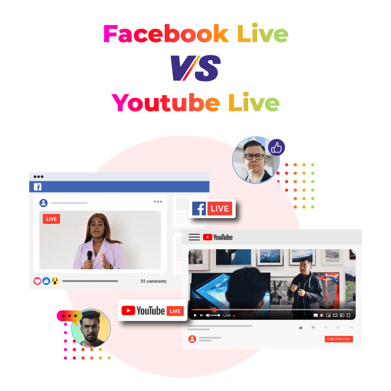 Facebook Live VS Youtube Live