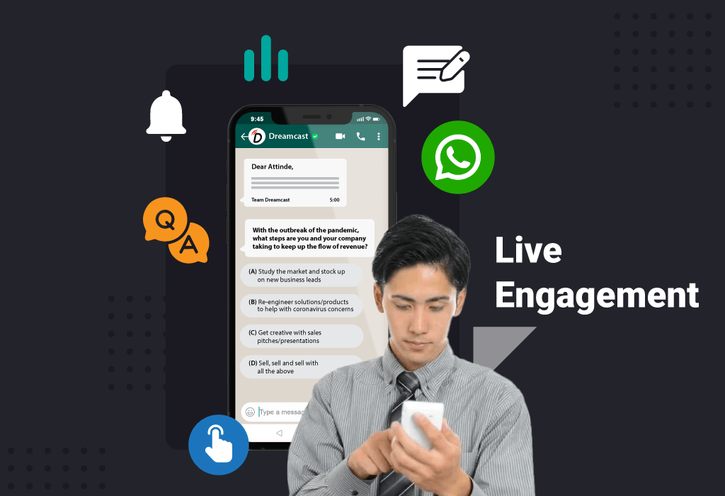 WhatsApp Live Engagement for Event