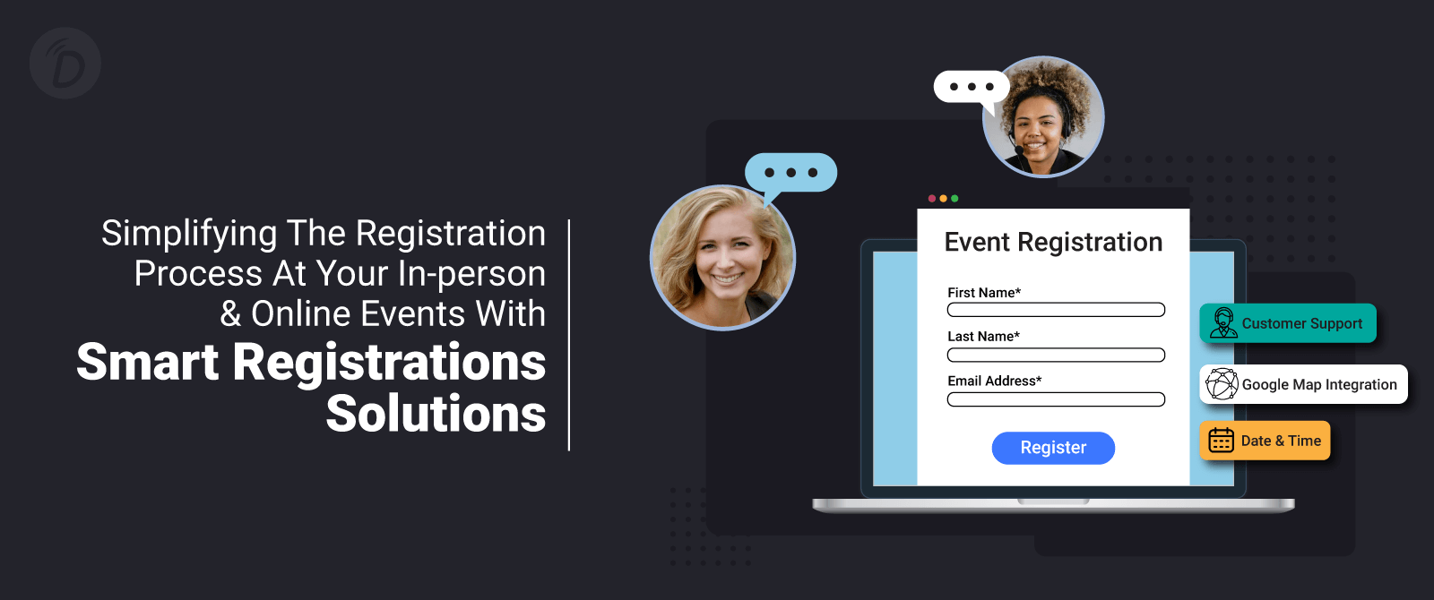 Simplifying the Registration Process at Your In-Person & Online Events with Smart Registrations Solutions