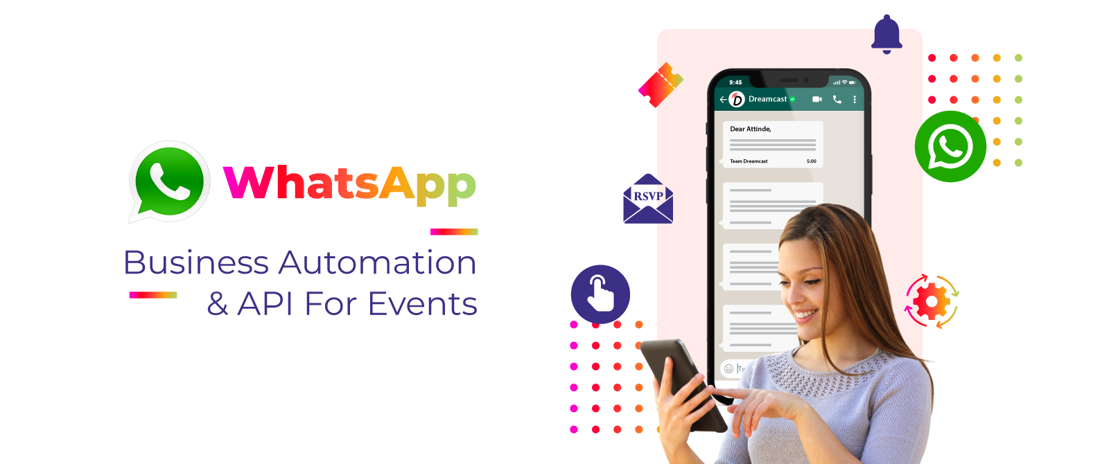 WhatsApp Business Automation & API for Events