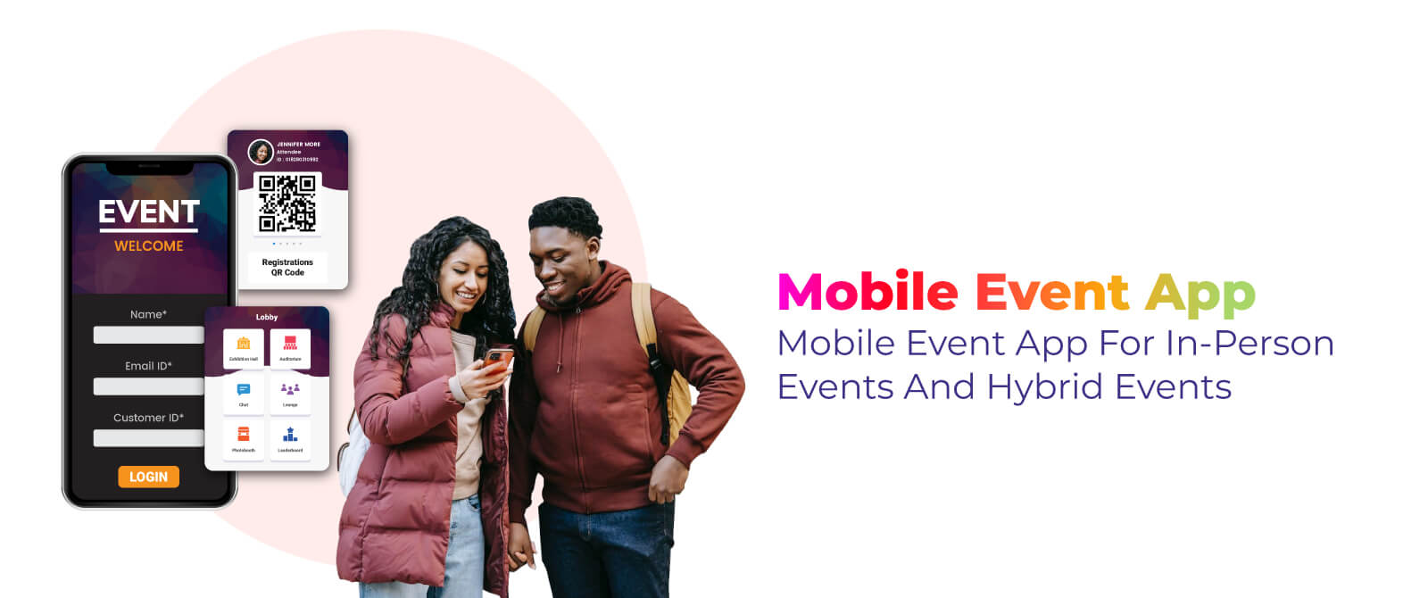 Mobile Event App for In-Person Events and Hybrid Events
