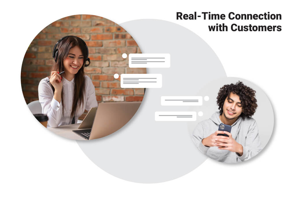 Real-Time Connection with Customers