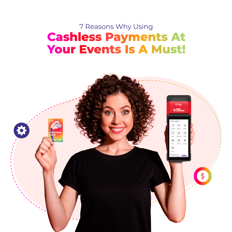 Using Cashless Payments at Your Events