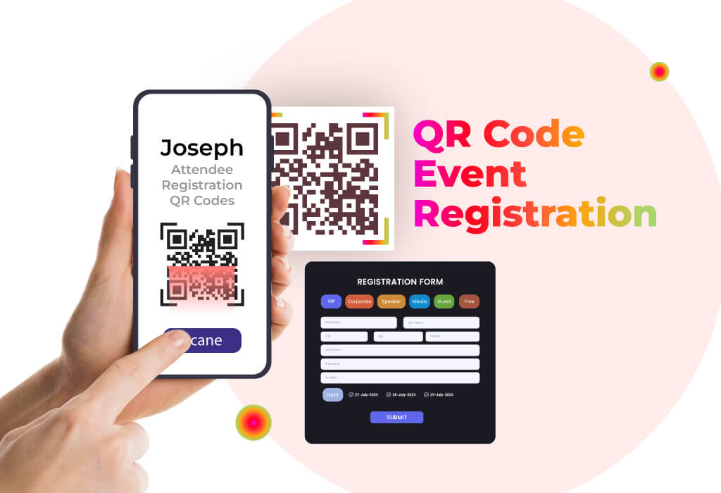 QR Code Event Registration system