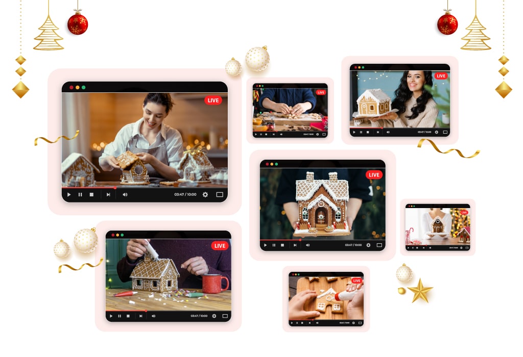 Virtual Gingerbread Home Building Contest