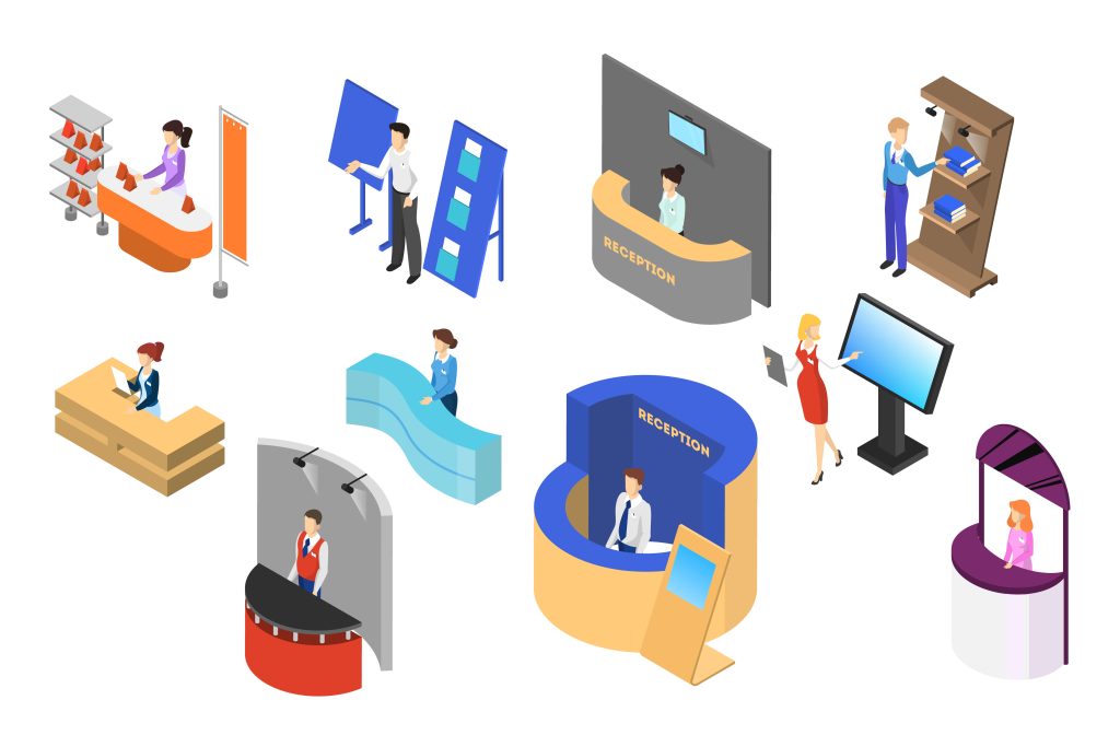 Interactive Virtual Booths