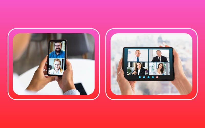Mobile meeting app
