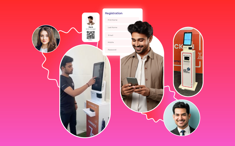Self-service Event Registration Kiosks