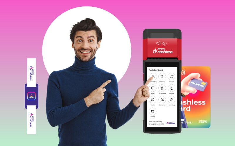 RFID Cashless Payments at Events