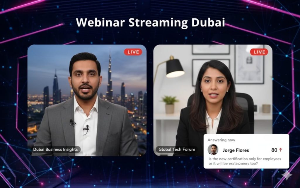 Webinar Streaming Dubai