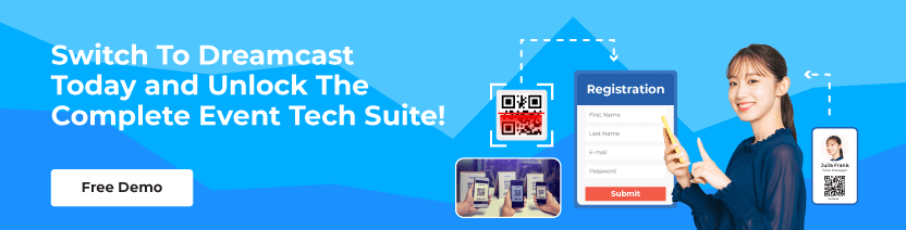 event tickets with QR codes