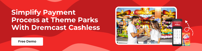 Book a demo for cashless payment Theme Parks