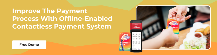 Payment Process With
Offline-Enabled Contactless Payment System