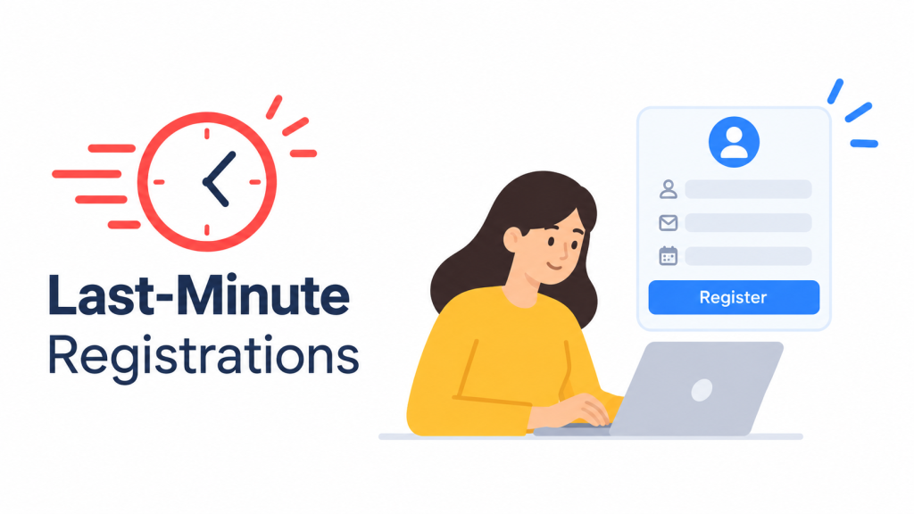 Impact of Last-Minute Registrations
