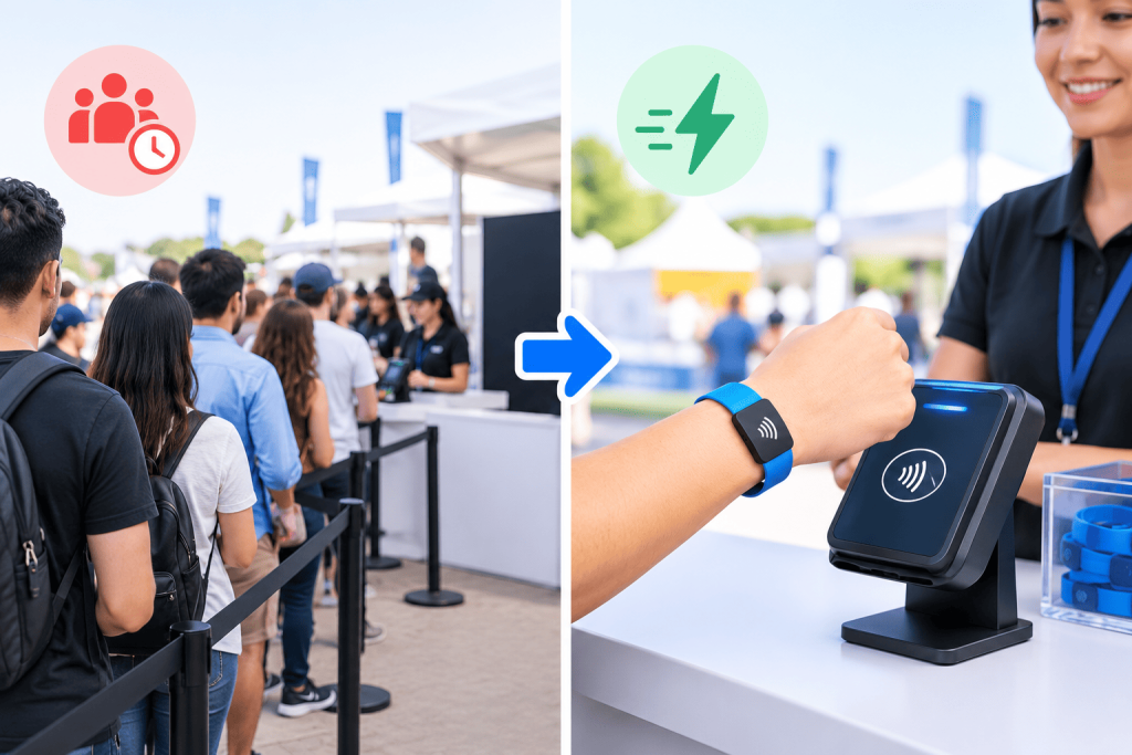 Quick Checkout Wristbands