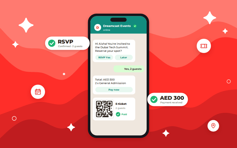 WhatsApp Event Ticketing in the UAE